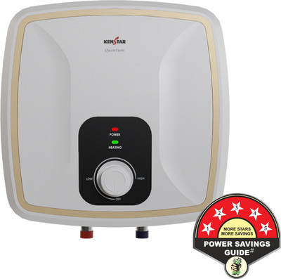 Kenstar QUANTUM 10 L Storage Water Geyser | High Grade SS Tank(White, Orange)