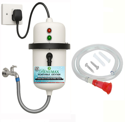 RENUMAX 1 L Instant Water Geyser (portable geyser , Green) 1 L Instant Water Geyser(Multicolor)