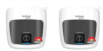 Hindware Smart Appliances Immedio Prime PACK OF 2 10 L Storage Water Geyser(Black)