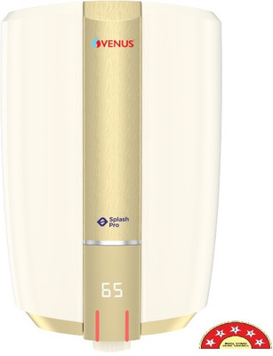 Venus Splash Pro Smart 10SX, Glasslined Double Ceramic Element, 10 Years Tank Warranty 10 L Storage Water Geyser(Tuscun Gold)