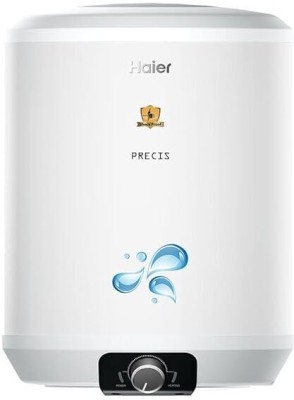 Haier 15 L Storage Water Geyser (ES15V-PRECIS, White)