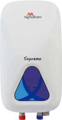 RR 5 L Instant Water Geyser | High Grade SS Tank (Supremo 5L, White)