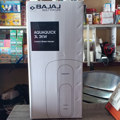 BAJAJ 150973 3 L Instant Water Geyser(WHITE AND BLUE)