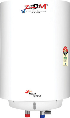 ZOOM Aqua Sizzle 10 L Storage Water Geyser(White)