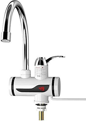 Lipzie Electric Wall Water Heater Faucet with LED Display - Instant Hot & Cold Water 0.5 L Instant Water Geyser(Multicolor)