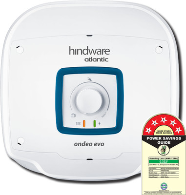 Hindware Smart Appliances Ondeo Evo 15L Water Geyser 15 L Storage Water Geyser(White)
