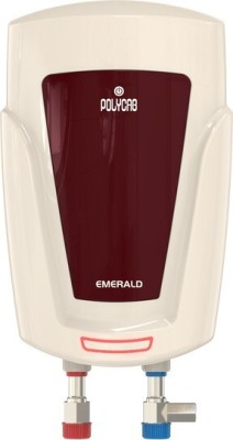 Polycab 1 L Instant Water Geyser (Emerald Ivory Black Red, White)