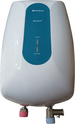 HAVELLS RUSH PLUS 3 LITER 3 L Instant Water Geyser(WHITE BLUE)