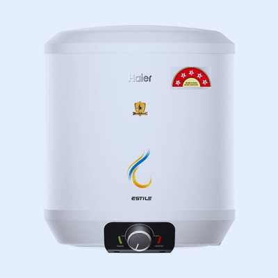 Haier ES15V-ESTILE 15 L Storage Water Geyser(White)