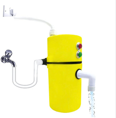 DRUMSTONE Winter Sale Portable Instant Water Geyser, Hot Cooler Heater, Electric Saving 2 L Instant Water Geyser(Yellow)