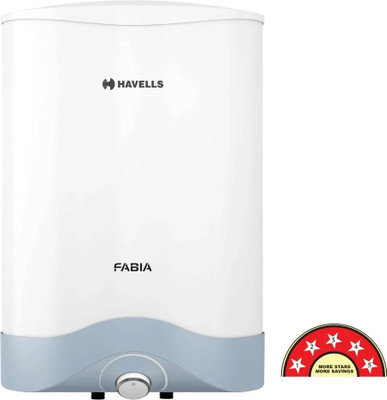 HAVELLS fabia 25 L Storage Water Geyser(White, Blue)