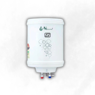 Natures 5 Star Storage Water Heater with Advanced 3 Level Safety 6 L Storage Water Geyser(White)