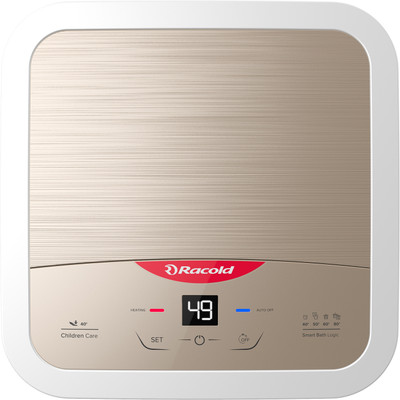 Racold OMNIS 25 DG 2KW S 25 L Storage Water Geyser | 5 Star BEE Energy Rating | with Flexi Pipe and Free Installation(White)
