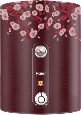 Haier ES-10V COLOR-FR With Umc Tank And Incoloy Heating Element 10 L Storage Water Geyser(Floral Red)