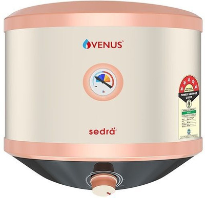 Venus Sedra 6SV With 7 Years Tank Warranty & Free Installation & Pipes 6 L Storage Water Geyser(Rustic Gold)