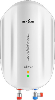 Kenstar Fluence 5.9 L Instant Water Geyser with Advanced 7 level Safety | High Grade SS Tank(White)
