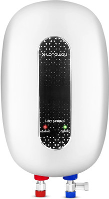 Longway Hot Spring 3 L Instant Water Geyser(White, Black)