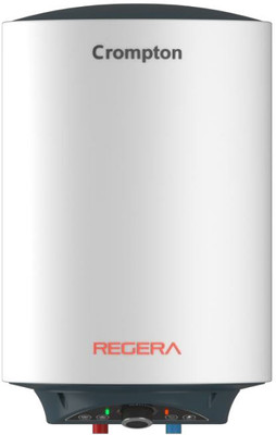 Crompton ASWH-3825 25 L Storage Water Geyser(Black, White)