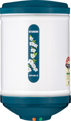 Stardom HOTLINE 25SERIES 25 L Storage Water Geyser(WHITE GREEN)