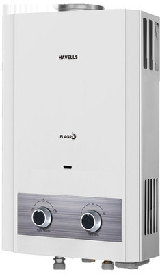 HAVELLS FLAGRO 5.5 5.5 L Gas Water Geyser(White, Grey)