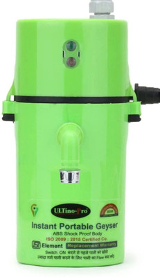 UltinoPro Instant Mini Portable Geyser 1.5 L Instant Water Geyser(Green)