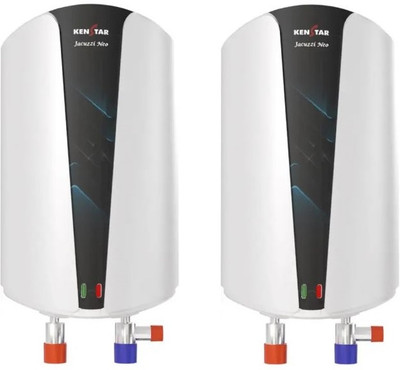 Kenstar JACUZZI NEO Pack of 2 3 L Instant Water Geyser(White)