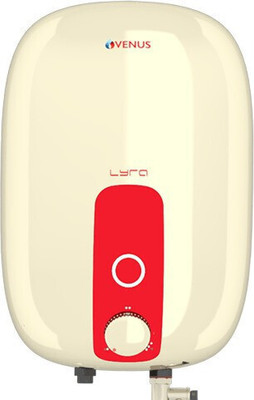 Venus 015r LYRA 15 L Storage Water Geyser(Ivory, Red)