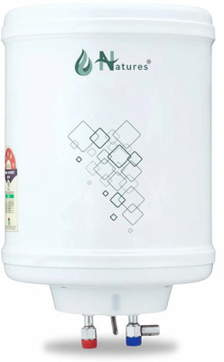 Natures 5 Star Storage Water Heater with Advanced 3 Level Safety 25 L Storage Water Geyser(White)