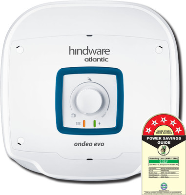 Hindware Smart Appliances Ondeo Evo 10L Water Geyser 10 L Storage Water Geyser(White)
