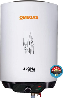 OMEGA'S Aloma Plus 15 L Storage Water Geyser(White)