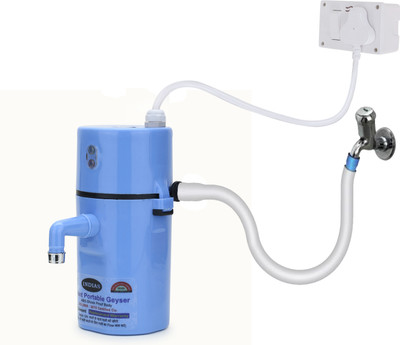 INDIAS ULTINO-PRO (Unlimited Hot Water low consumption 1 L Instant Water Geyser(Blue)