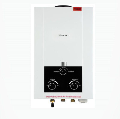BAJAJ MAJESTY DUETTO 5 L Gas Water Geyser | with Free Installation(White)