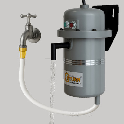 Oxturn opg2021 1 L Instant Water Geyser(Silver)