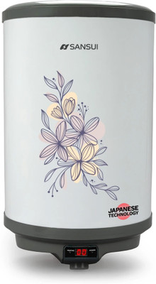Sansui AquaZen with Display-15L 15 L Storage Water Geyser | 5 Star BEE Energy Rating(White)