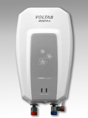 Voltas INSTA 5 L Instant Water Geyser | 5 Star BEE Energy Rating | High Grade SS Tank(White)