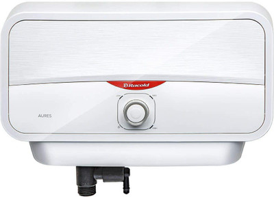 Racold Aures 5.5KW 0.4 L Instant Water Geyser(White)
