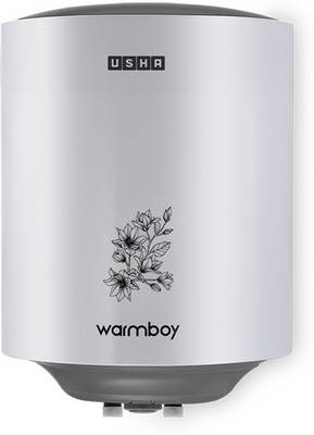USHA 15 L Storage Water Geyser (WARMBOY, Grey)