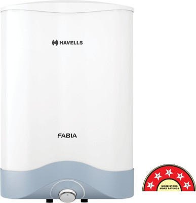 HAVELLS Fabia 10 L Storage Water Geyser(White Blue)