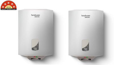 Hindware Xceed Plus Pack of 2, 10 L Storage Water Geyser(Grey)