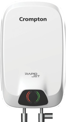 Crompton 3 L Instant Water Geyser (AIWH-3LRPIDJT3KW5Y Rapid Jet, White)
