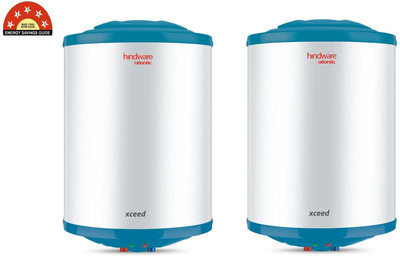 Hindware Xceed Pack of 2 15 L Storage Water Geyser(Blue)