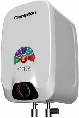 Crompton RapidJet Instant Plus 3 L Instant Water Geyser(White)