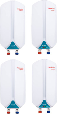 Hindware Xceed Pack of 4 3 L Instant Water Geyser(White)