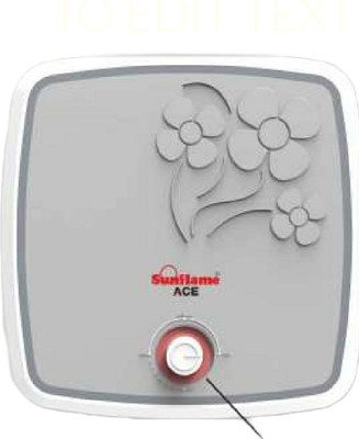 SUNFLAME 15 L Storage Water Geyser (ACE, White, Grey)