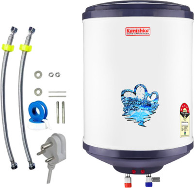 Kanishka Lotus 6 L Storage Water Geyser(White, Grey)