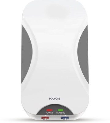 Polycab 5 L Instant Water Geyser (Eliana 5L | Efficient Heating Element| Enhanced Safety Measures| Versatile Usage, White)