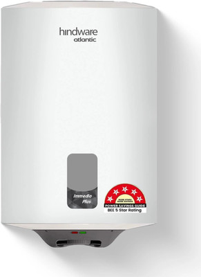 Hindware Smart Appliances Immedio Plus 10 L Storage Water Geyser(White)