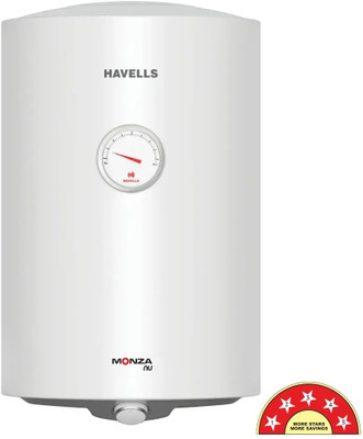 HAVELLS Monza NU 35 L Storage Water Geyser(White)