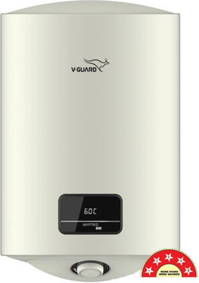 V-Guard Matteo DG 25 Litre, 5 Star 25 L Storage Water Geyser(White)