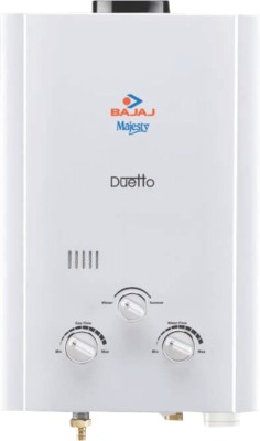 BAJAJ 5 L Gas Water Geyser (MAJESTY DUETTO ECO, White)